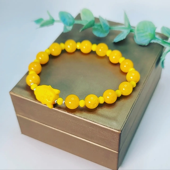 Turquoise Buddha bracelet - Picture 4 of 4